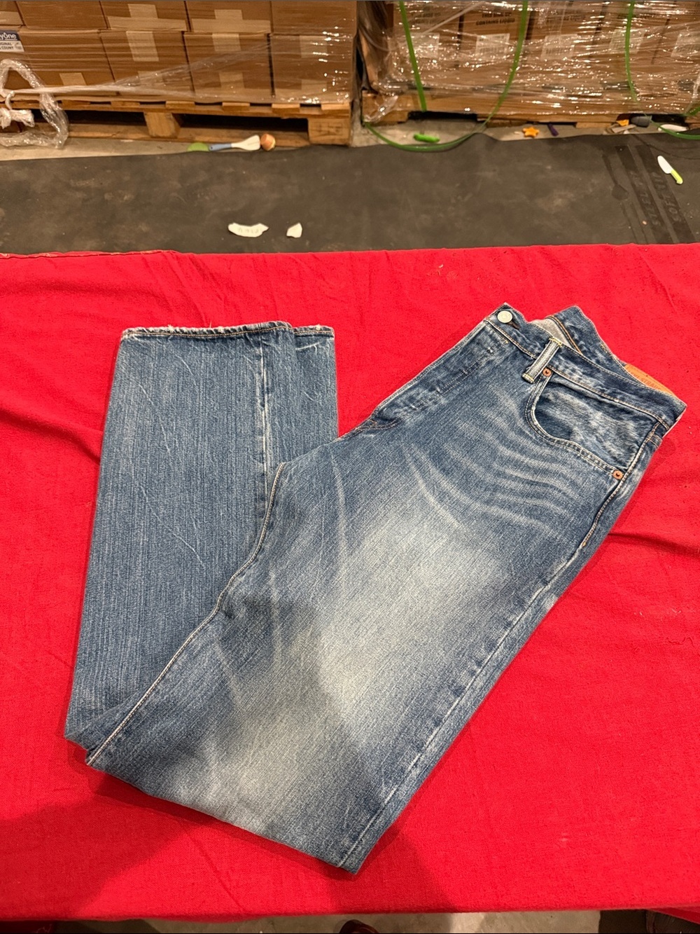 Levi's 501 Blue Straight Men's Jeans